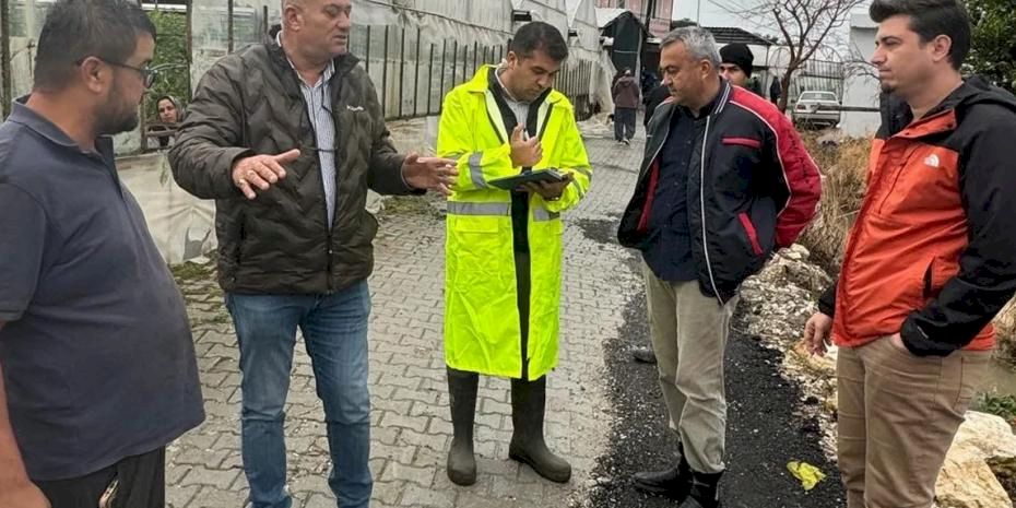 Muğla'da yaşanan afet sonrası inceleme