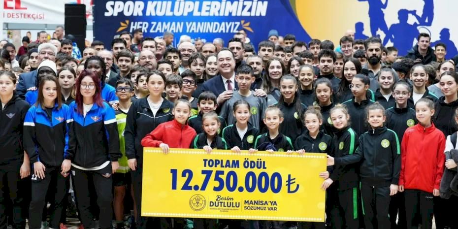 Manisa Büyükşehir’den amatör spora rekor destek