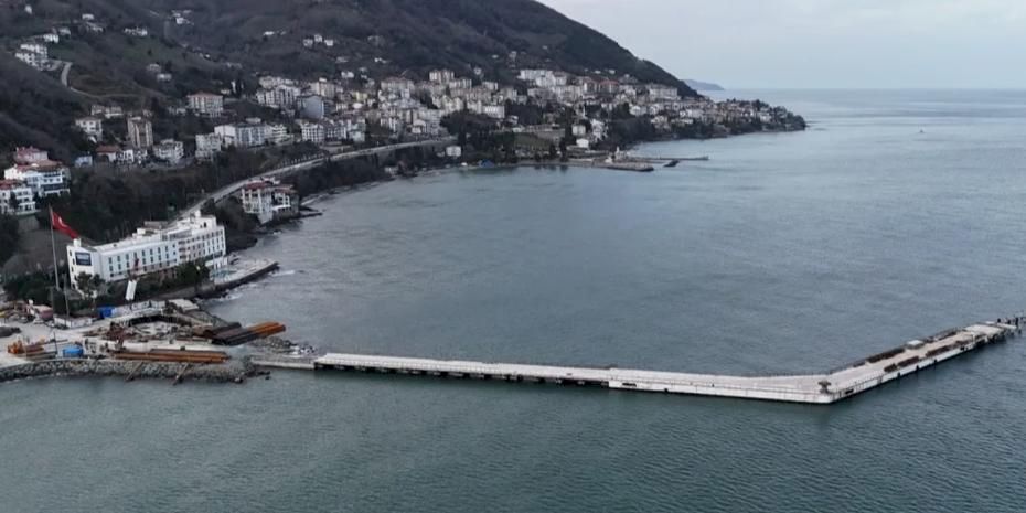 Ordu'da 'Atatürk Rıhtımı' yenileniyor