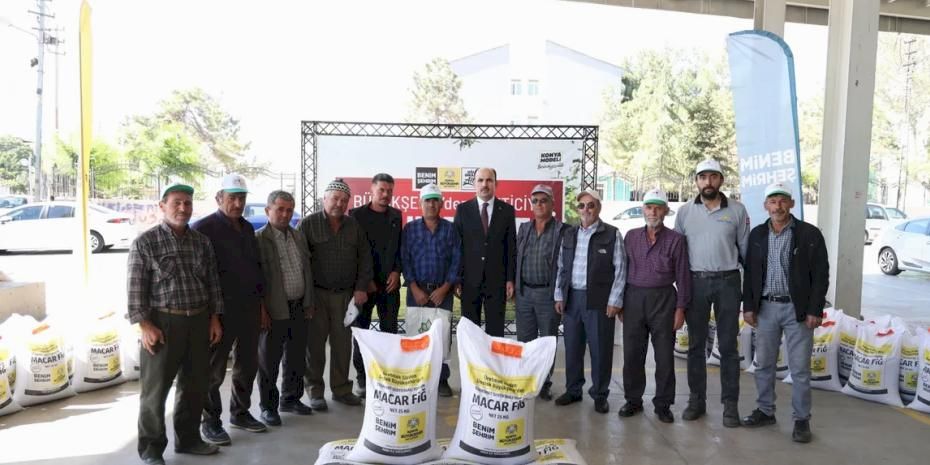 Konya’da çiftçiye destek büyüyor!