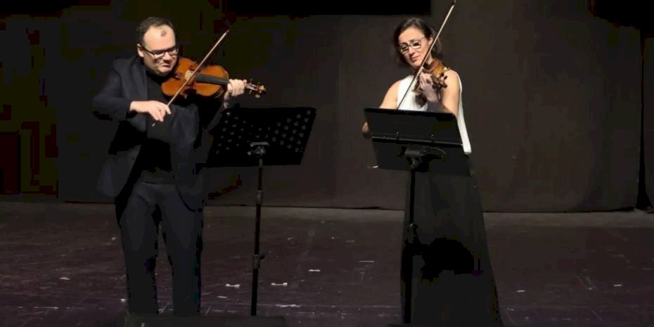 Türk ve İtalyan sanatçıdan Maltepeli müzikseverlere keman konseri