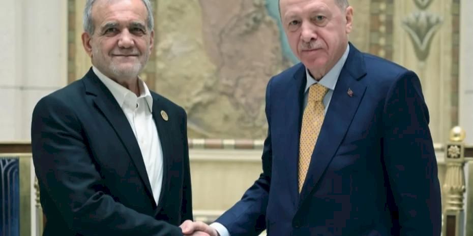 Cumhurbaşkanı Erdoğan, Pezeşkiyan'la telefonla görüştü