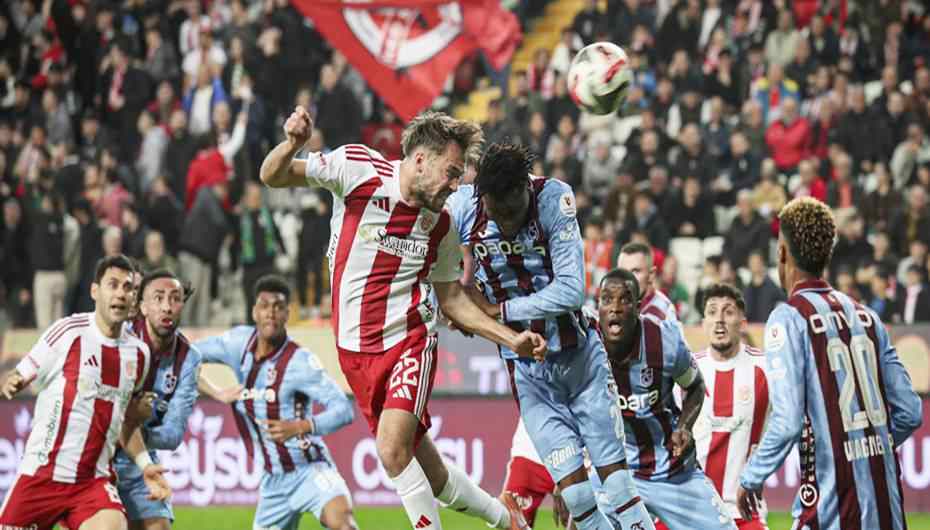 Hesap.com Antalyaspor 1-1 Trabzonspor (Maç Sonucu)