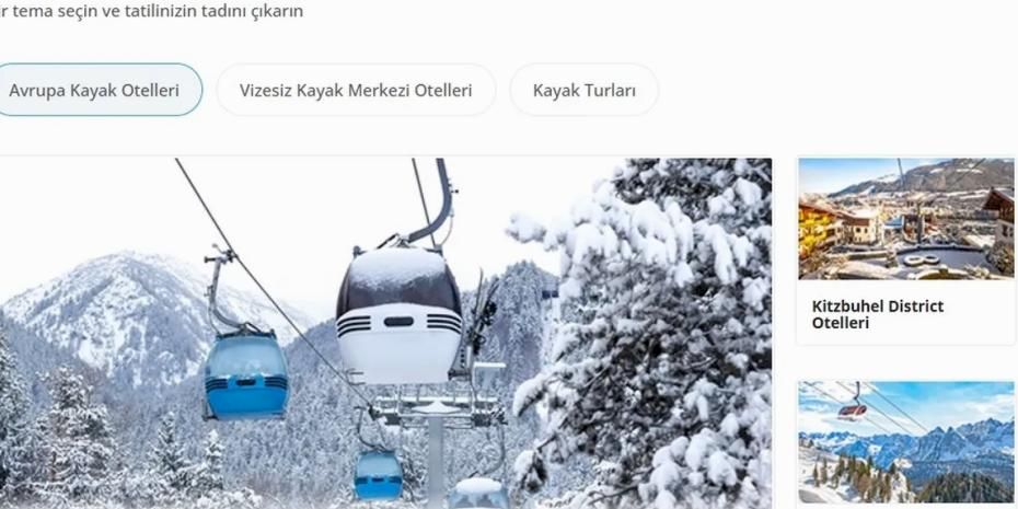 Tatilsepeti Kayak Tatilini Zirveye Taşıyor