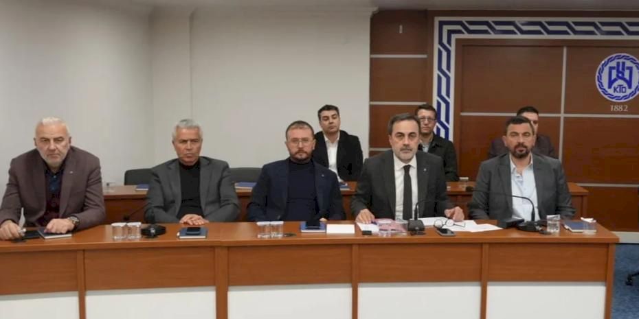 Konya Ticaret Odası'nda yılın ilk toplantısı gerçekleştirildi
