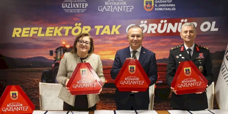 Gaziantep’te çiftçilere reflektör dağıtılacak