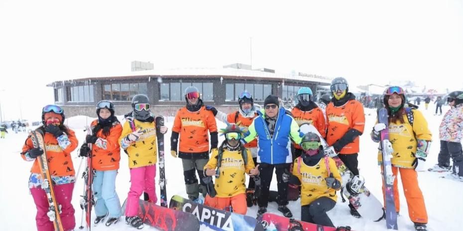 Kayseri Büyükşehir'den kayak okulu hizmeti