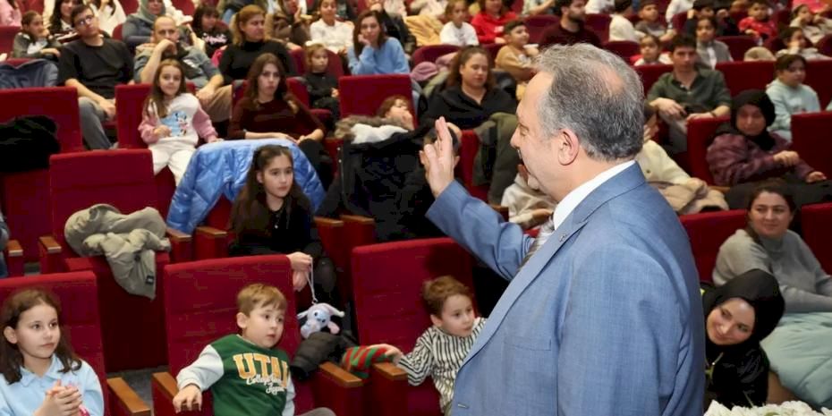 Kayseri Talas'ta karne sevinci tiyatroyla taçlandı