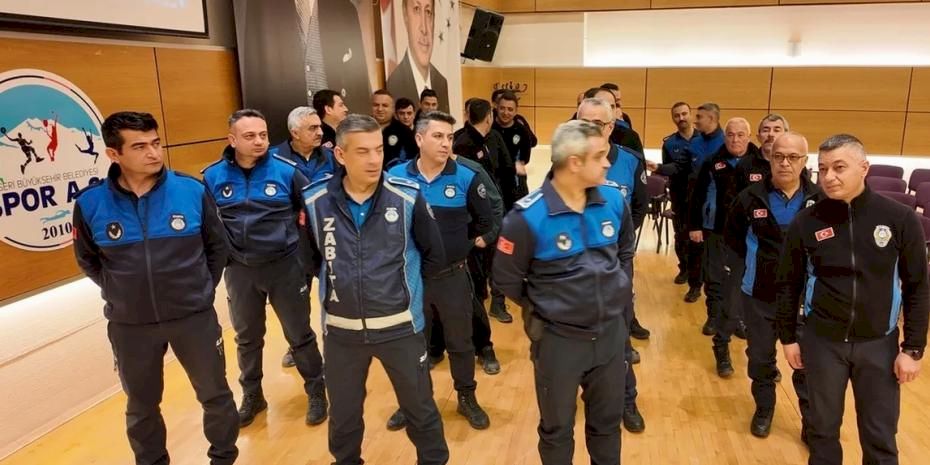 Kayseri zabıtasına toplumsal olay eğitimi