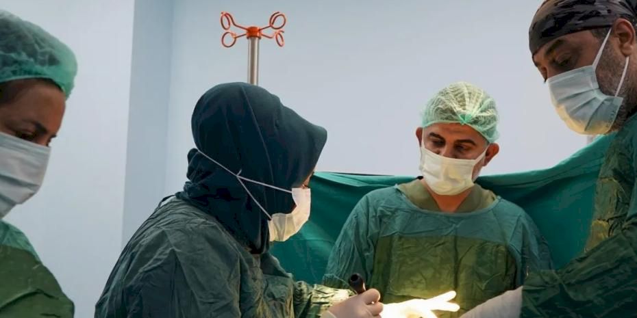 Batman’da alt çene kırığına ilk açık cerrahi müdahale