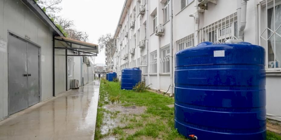 İzmir'de yağmur suyu boşa gitmiyor!