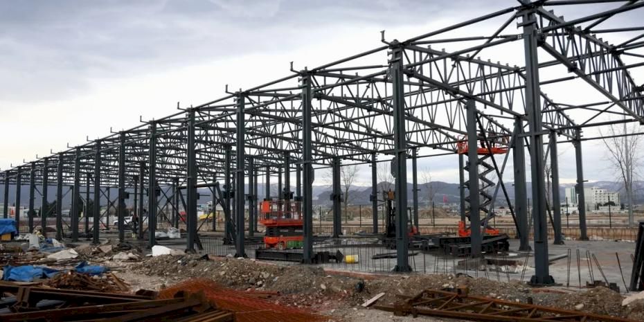 Kocaeli İtfaiye Depo Binası şekilleniyor