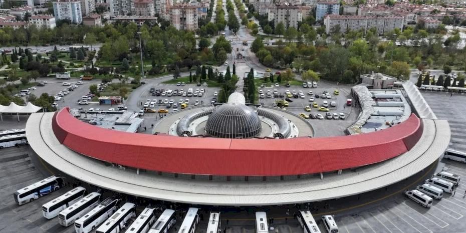 Konya Otogarı geçen yıl 18 milyona hizmet verdi