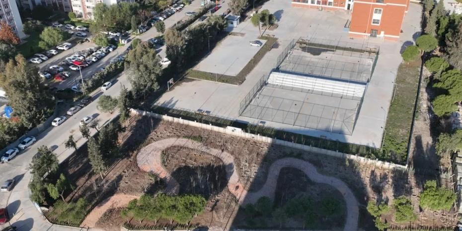 İzmir'de betonun arasından orman çıktı
