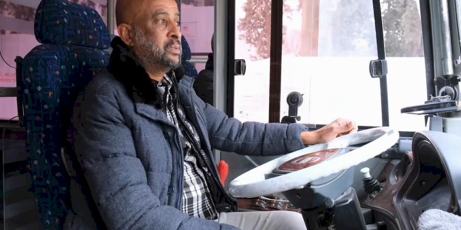 Bakan Kurum, Hataylı otobüs şoförünün yeni seferini paylaştı