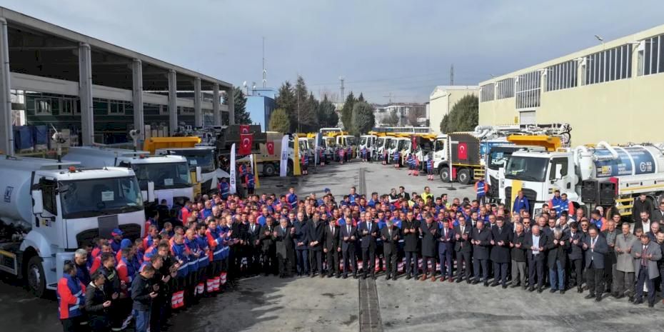 Konya KOSKİ'nin filosuna 19 yeni araç takviyesi