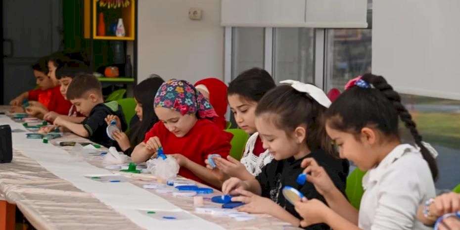 Konya Selçuklu'da çocuklara yönelik geri dönüşüm etkinliği