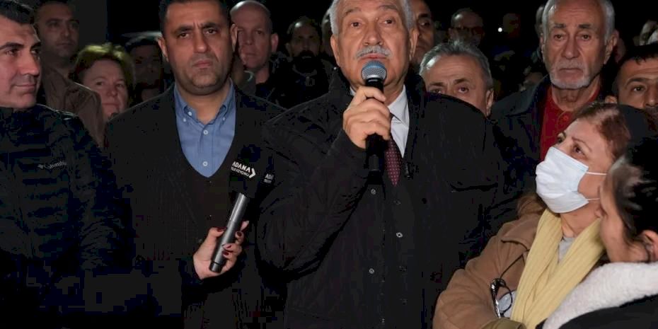 Tahliyesi ardından Adana’ya gelen Zeydan Karalar, deprem şehitlerini andı