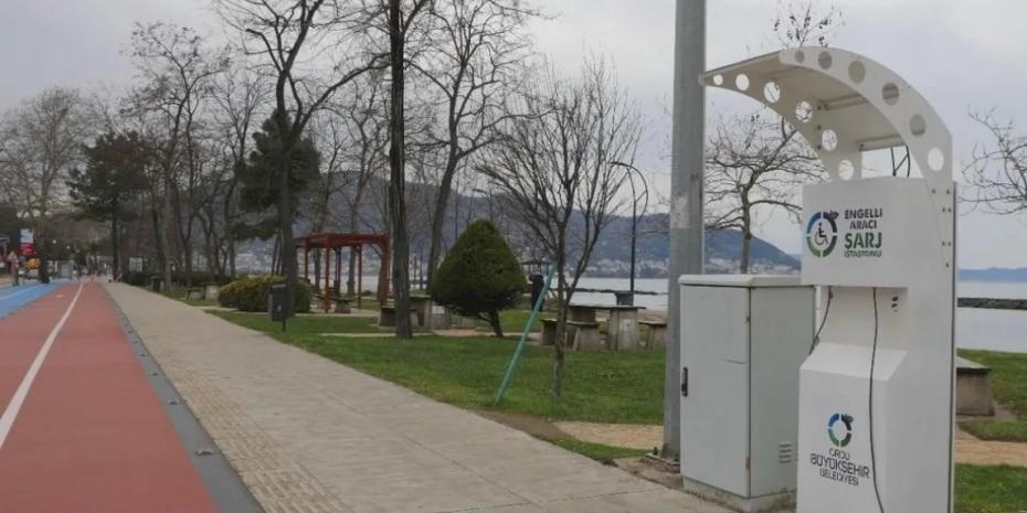 Ordu’da engelli şarj istasyonları yenilendi