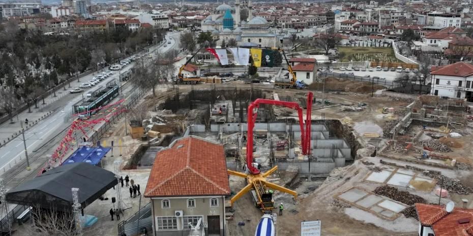 Konya Mevlevi Dergahı'nın temeli atıldı
