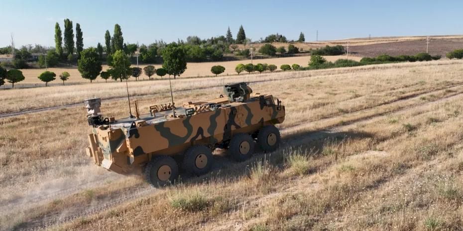 PARS İZCİ 8×8 KBRN Keşif araçları ilk defa Kara Kuvvetleri Komutanlığı envanterine girdi