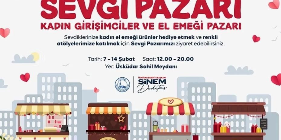 Üsküdar'a Sevgi Pazarı kuruluyor