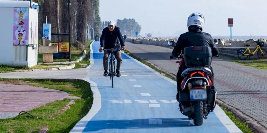 Mersin sahil bandında motorlu taşıtlara geçit yok!
