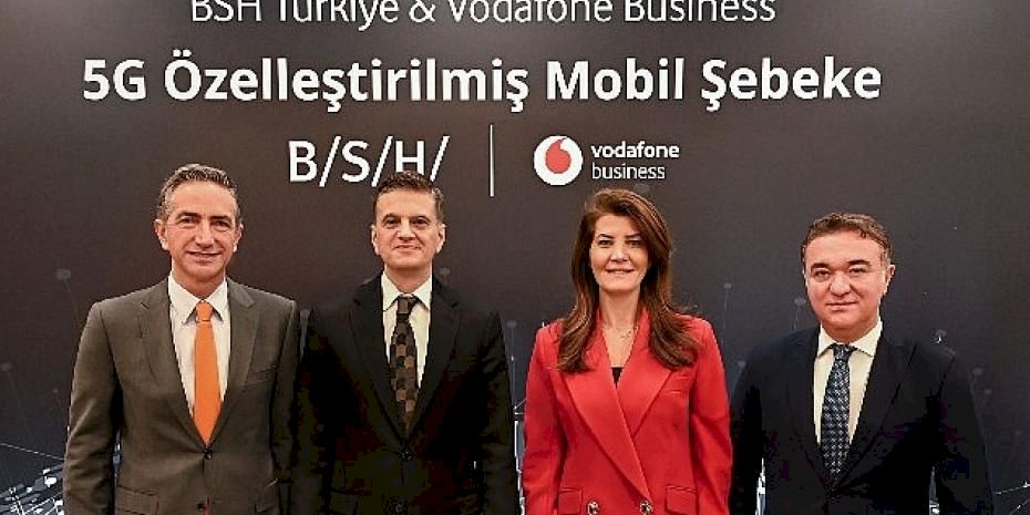 Vodafone Business ve BSH Ev Aletleri, ilk 5G destekli akıllı fabrika uygulamasını hayata geçirdi