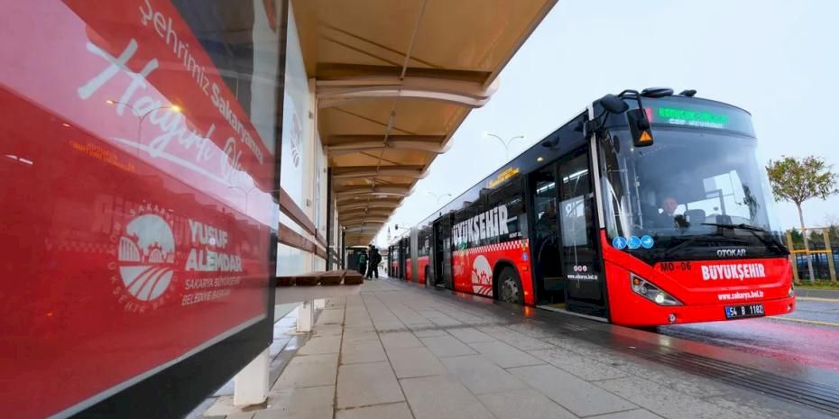 Sakarya'da toplu ulaşımda ilk tercih metrobüs