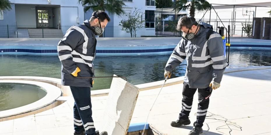 Antalya'da haşere ve vektörlere karşı kış mücadelesi