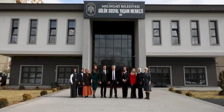 Kayseri Melikgazi'de Gülük'e Sosyal Yaşam Merkezi
