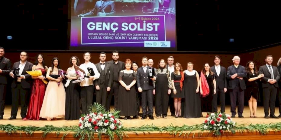 İzmir'de Genç Solist Yarışması’nda ödüller sahiplerini buldu