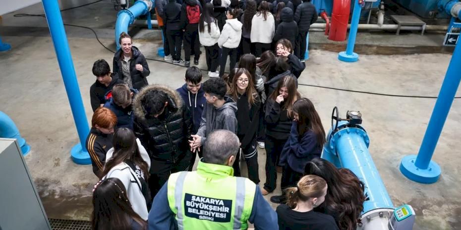 SASKİ o süreçleri lise öğrencileri ile paylaştı