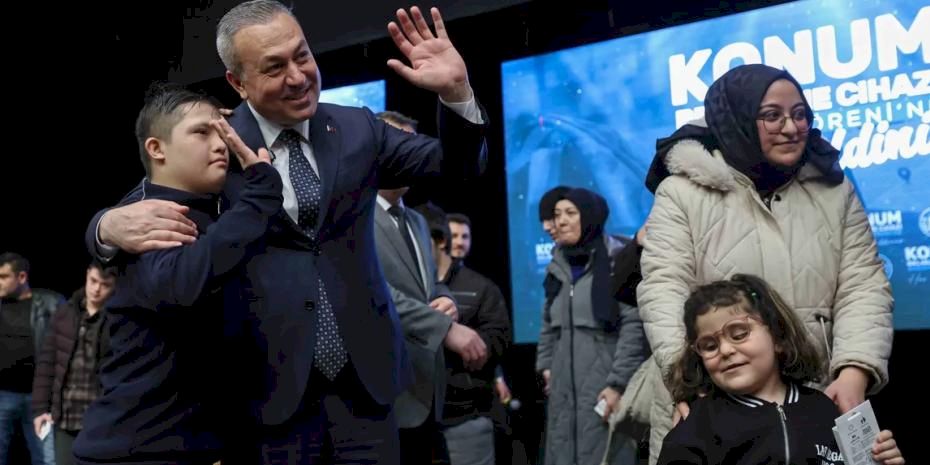 Sivas’ta özel çocuklara akıllı takip desteği