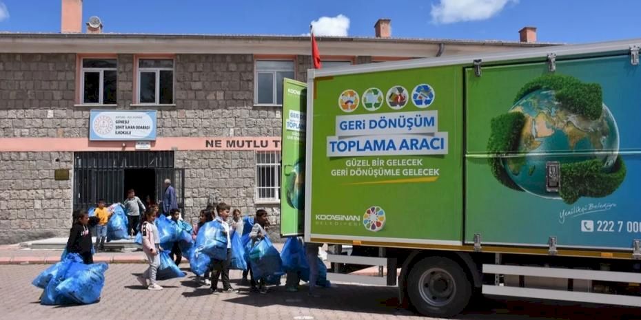 Kayseri Kocasinan okullarda çevre bilincini aşılıyor