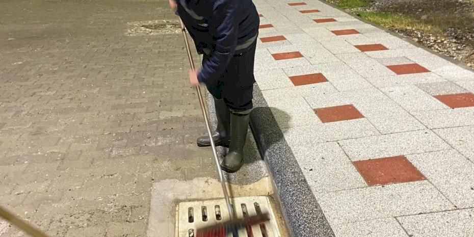 Muğla Milas'ta yağış öncesi seferberlik