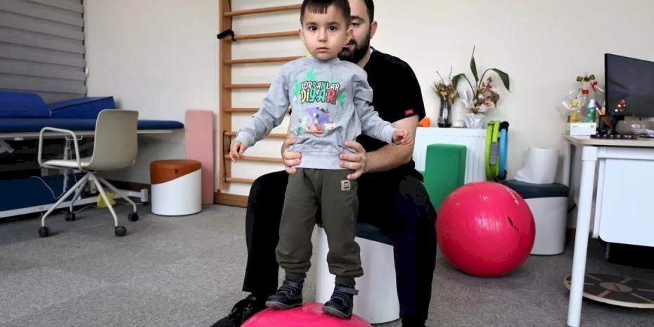 Gonca’da atılan ilk adım, minik Demir’e umut oldu