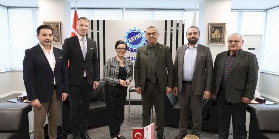 KAYSO Avusturya Büyükelçisi'ni ağırladı