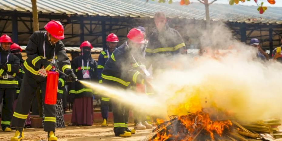 Konya Büyükşehir ve TİKA'dan mültecilere acil durum eğitimi