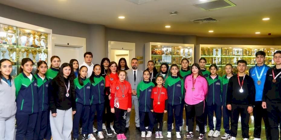 Gaziantep Büyükşehir Spor Kulübü’nden 71 madalya