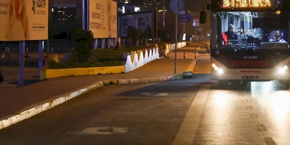 Sakarya’da beklenen gece seferleri başladı