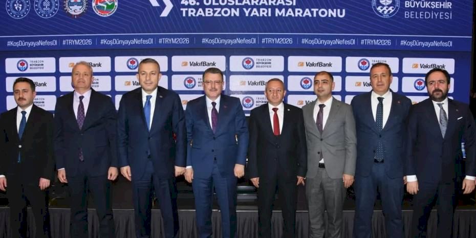 Trabzon’da 46. Uluslararası Yarı Maraton tanıtıldı
