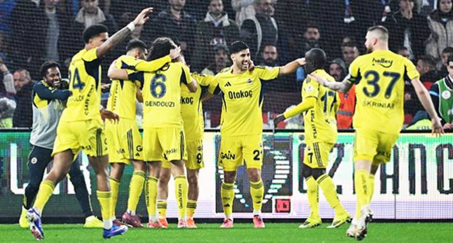 Trabzonspor 2-3 Fenerbahçe (Maç Sonucu)