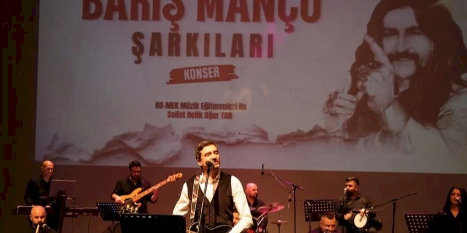 Kocaeli Gebze’de Barış Manço şarkılarıyla nostalji dolu gece