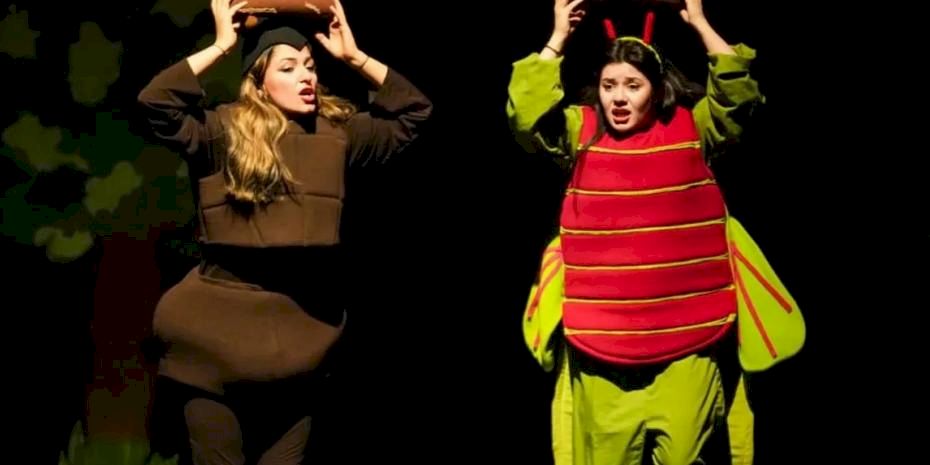 ‘Ağustos Böceği ve Karınca’ Trabzon’da sahnelendi