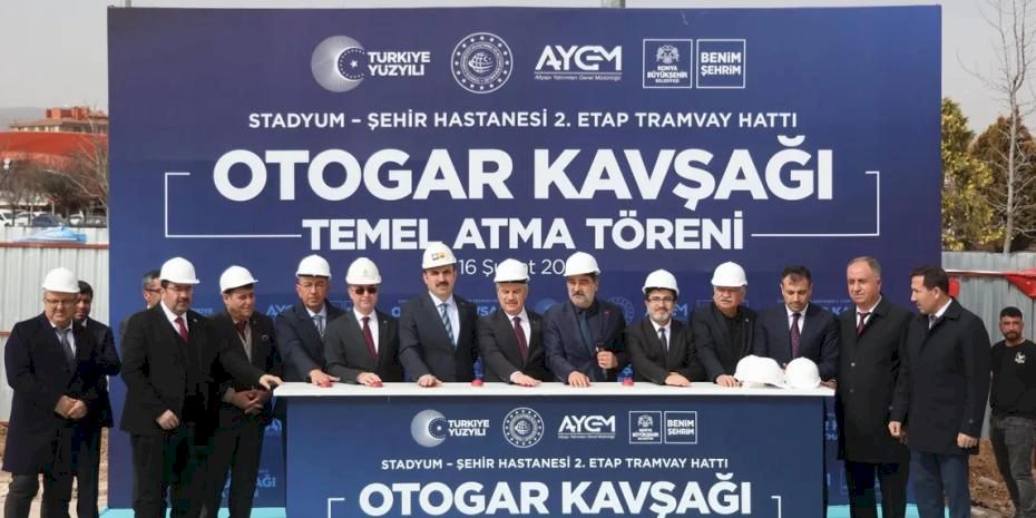 Konya’da Otogar Kavşağı’nın temeli atıldı