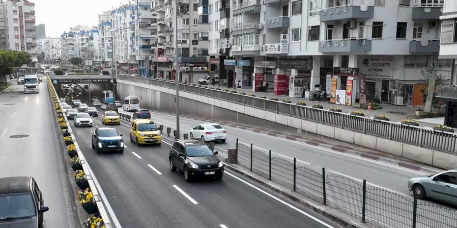 Antalya'da altı etaplı çalışmanın üçüncü etabı tamamlandı