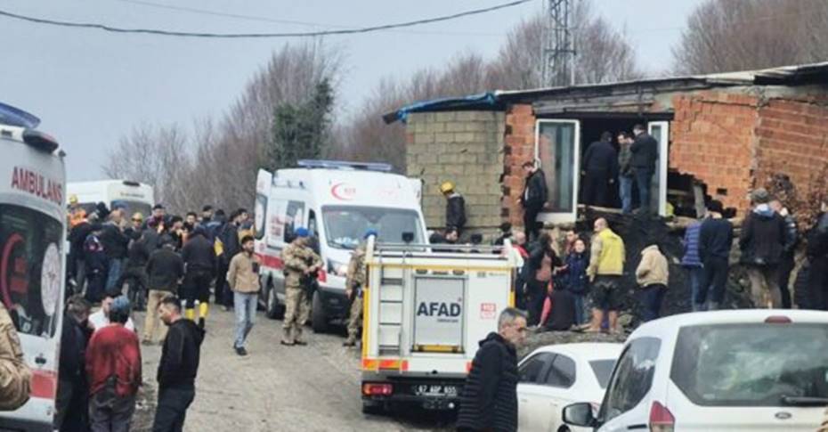 Zonguldak'ta maden ocağında göçük meydana geldi, 4 işçi mahsur kaldı