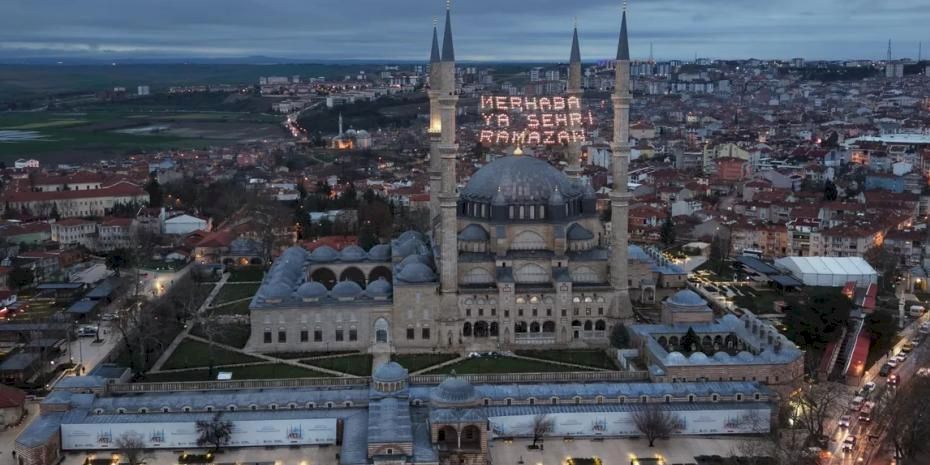 Mimar Sinan'ın ustalık eseri Selimiye, Ramazan’da ibadete açılıyor