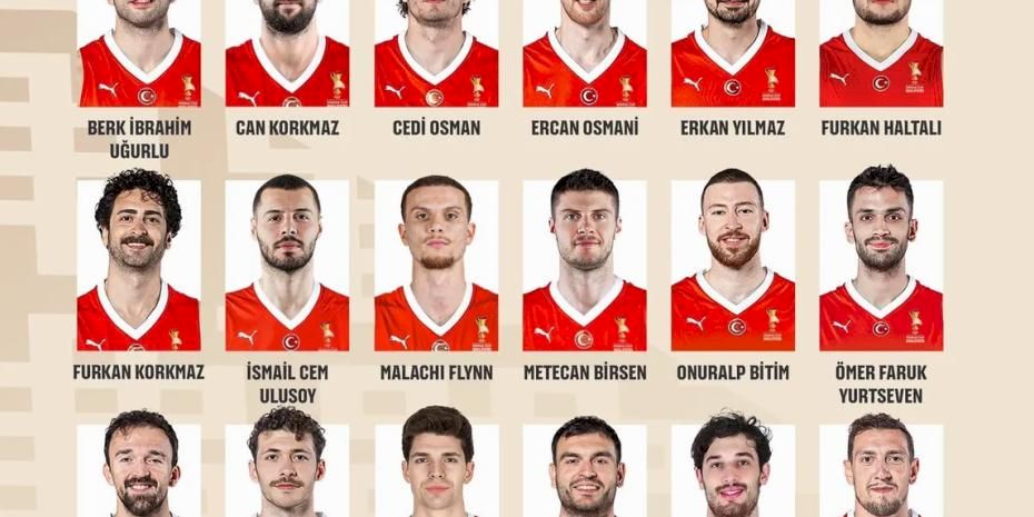 'A Erkek Milli'lerin 18 kişilik aday kadrosu açıklandı